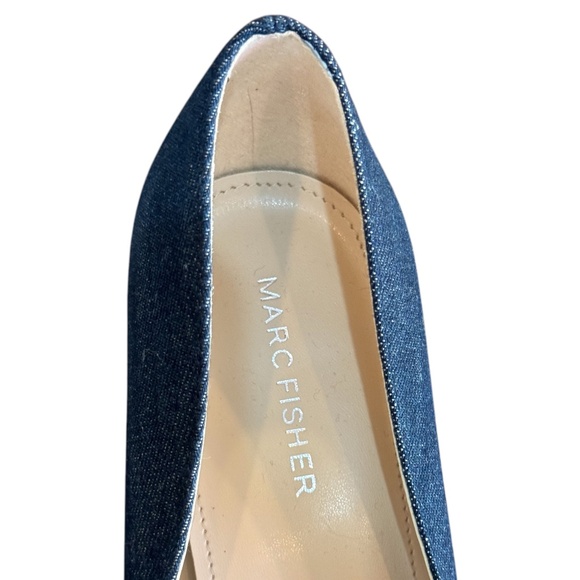 Womens Marc Fisher Heels.  Size: 8 1/2M Color: Blue - Picture 3 of 6